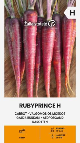 Carrot Ruby Prince F1 Seeds